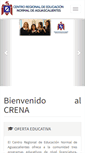 Mobile Screenshot of crena.edu.mx
